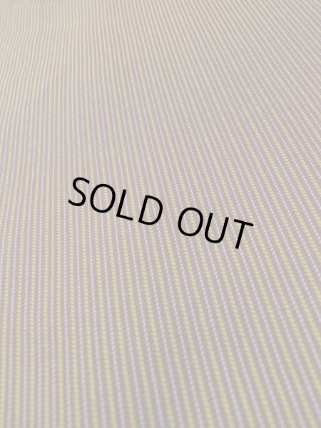 画像7: M0301Y  男性用着物 男性用着物 綿入り シルク（正絹）   茶色, 縞 【中古】 【USED】 【リサイクル】 ★☆☆☆☆ (7)