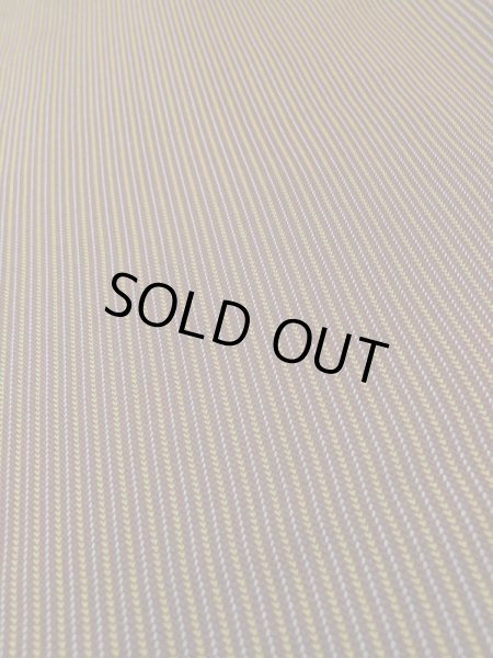 画像8: M0301Y  男性用着物 男性用着物 綿入り シルク（正絹）   茶色, 縞 【中古】 【USED】 【リサイクル】 ★☆☆☆☆ (8)