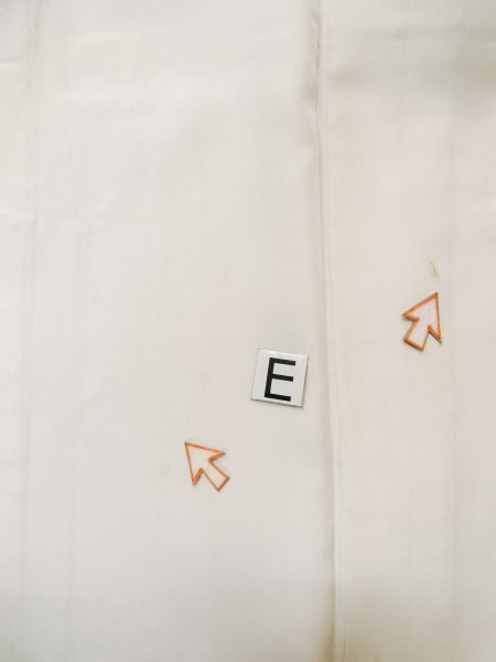 画像16: M0302A  男性用着物 男性用着物  シルク(正絹)   白,  【中古】 【USED】 【リサイクル】 ★★☆☆☆ (16)