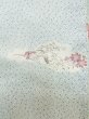 画像8: M0307B  小紋 女性用着物  シルク（正絹）   白, 菊 【中古】 【USED】 【リサイクル】 ★★☆☆☆ (8)