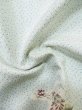 画像12: M0307B  小紋 女性用着物  シルク（正絹）   白, 菊 【中古】 【USED】 【リサイクル】 ★★☆☆☆ (12)