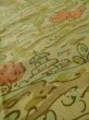 画像10: M0307L  小紋 女性用着物  シルク（正絹） 淡い 薄い トープ, 抽象的模様 【中古】 【USED】 【リサイクル】 ★★☆☆☆ (10)