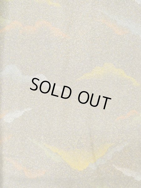 画像3: M0307P  小紋 女性用着物  シルク（正絹）   茶色, 小さな点々 【中古】 【USED】 【リサイクル】 ★★☆☆☆ (3)