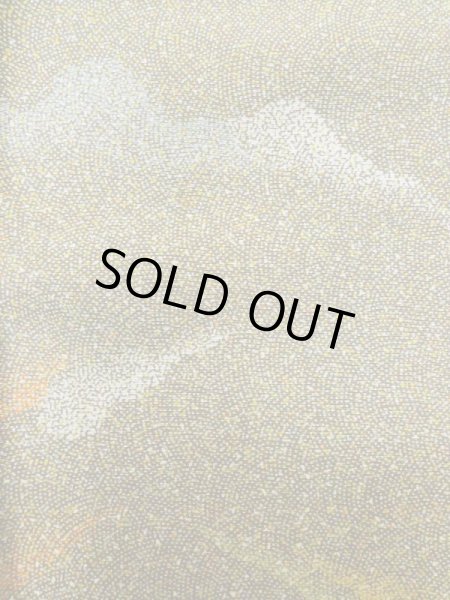 画像7: M0307P  小紋 女性用着物  シルク（正絹）   茶色, 小さな点々 【中古】 【USED】 【リサイクル】 ★★☆☆☆ (7)