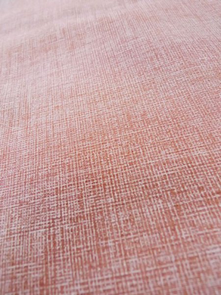 画像9: M0307R Mint  小紋 女性用着物  シルク(正絹) 淡い 薄い 赤色, 抽象的模様 【中古】 【USED】 【リサイクル】 ★★★★☆ (9)