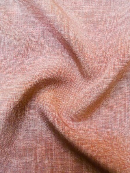 画像11: M0307R Mint  小紋 女性用着物  シルク(正絹) 淡い 薄い 赤色, 抽象的模様 【中古】 【USED】 【リサイクル】 ★★★★☆ (11)