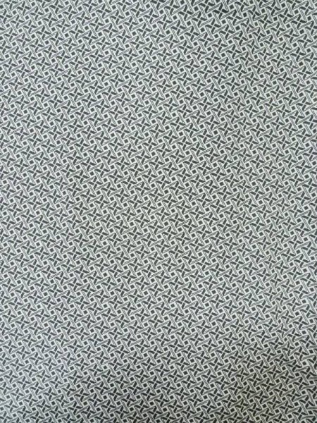 画像4: M0307T Mint  小紋 女性用着物  シルク(正絹)   黒, 抽象的模様 【中古】 【USED】 【リサイクル】 ★★★★☆ (4)