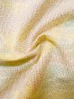 画像11: M0315B Mint  紬 女性用着物  シルク（正絹） 淡い 薄い マルチカラー, 幾何学模様 【中古】 【USED】 【リサイクル】 ★★★★☆ (11)