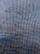 画像6: M0315L  大島紬 女性用着物  シルク（正絹）  淡い 青, 抽象的模様 【中古】 【USED】 【リサイクル】 ★★☆☆☆ (6)