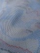 画像8: M0315L  大島紬 女性用着物  シルク（正絹）  淡い 青, 抽象的模様 【中古】 【USED】 【リサイクル】 ★★☆☆☆ (8)