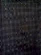 画像4: M0315M  織 女性用着物  シルク（正絹）   黒, 十字 【中古】 【USED】 【リサイクル】 ★★☆☆☆ (4)