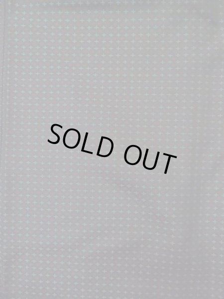 画像4: M0315M  織 女性用着物  シルク（正絹）   黒, 十字 【中古】 【USED】 【リサイクル】 ★★☆☆☆ (4)