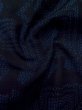 画像11: M0315X Mint  紬 女性用着物  シルク（正絹）  深い 青, 流水 【中古】 【USED】 【リサイクル】 ★★★★☆ (11)