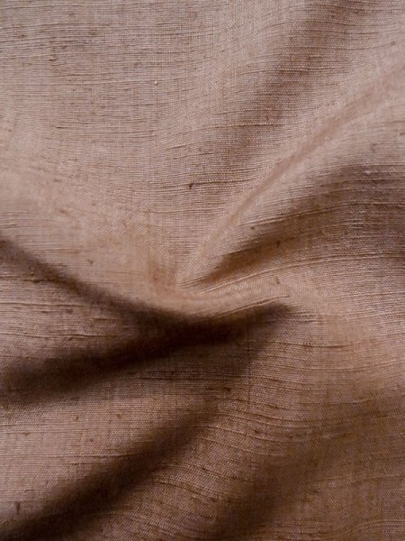 画像11: M0315Y  付下げ 女性用着物  シルク(正絹)  淡い 桃色, 笹 【中古】 【USED】 【リサイクル】 ★★★☆☆ (11)