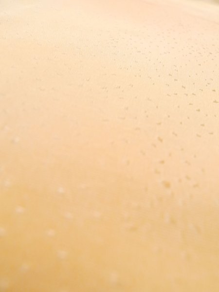 画像11: M0328P  付下げ 女性用着物  シルク(正絹) 淡い 薄い 橙色, 花 【中古】 【USED】 【リサイクル】 ★★☆☆☆ (11)