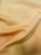 画像12: M0328P  付下げ 女性用着物  シルク（正絹） 淡い 薄い 橙色, 花 【中古】 【USED】 【リサイクル】 ★★☆☆☆ (12)