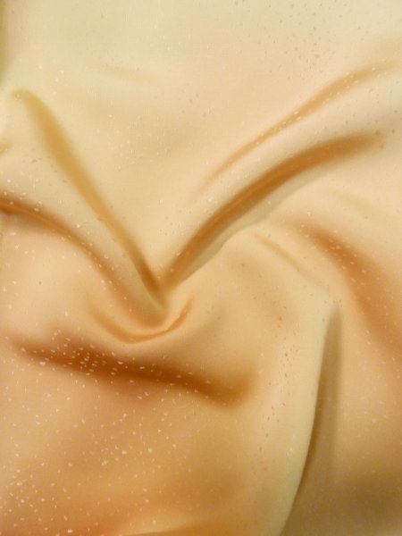 画像13: M0328P  付下げ 女性用着物  シルク(正絹) 淡い 薄い 橙色, 花 【中古】 【USED】 【リサイクル】 ★★☆☆☆ (13)