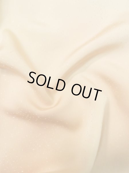 画像13: M0328P  付下げ 女性用着物  シルク（正絹） 淡い 薄い 橙色, 花 【中古】 【USED】 【リサイクル】 ★★☆☆☆ (13)