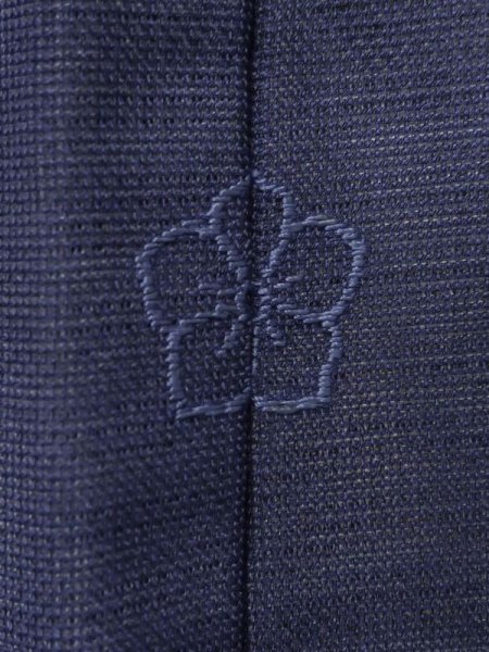 画像4: M0328T  夏物 女性用着物 表:紗、裏:絽、紗袷、とんぼ柄 シルク(正絹)   紺, ききょう 【中古】 【USED】 【リサイクル】 ★★☆☆☆ (4)