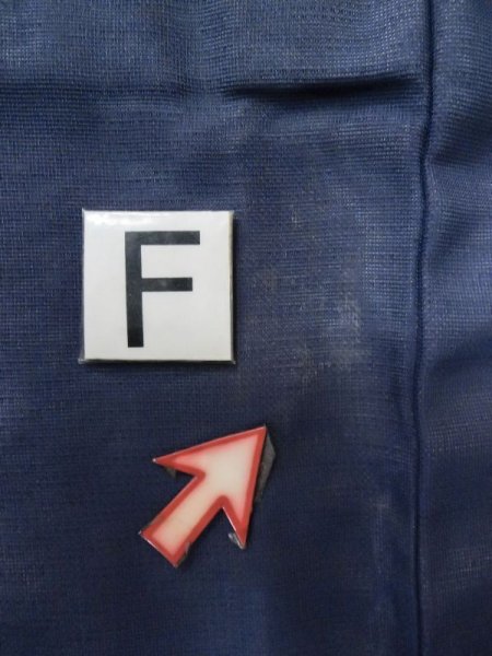 画像32: M0328T  夏物 女性用着物 表:紗、裏:絽、紗袷、とんぼ柄 シルク(正絹)   紺, ききょう 【中古】 【USED】 【リサイクル】 ★★☆☆☆ (32)