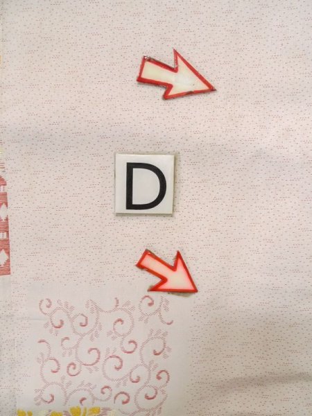 画像16: M0329D  羽織 女性用着物  シルク(正絹)   アイボリー, 花 【中古】 【USED】 【リサイクル】 ★★☆☆☆ (16)