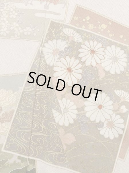 画像6: M0330C  付下げ 女性用着物  シルク(正絹)  淡い 桃色, 桜 【中古】 【USED】 【リサイクル】 ★★★☆☆ (6)