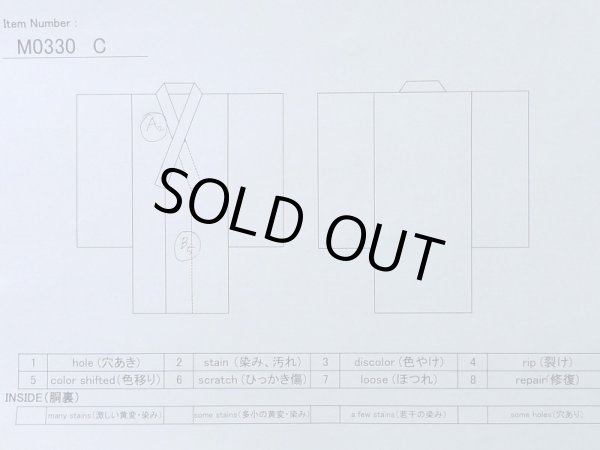 画像14: M0330C  付下げ 女性用着物  シルク(正絹)  淡い 桃色, 桜 【中古】 【USED】 【リサイクル】 ★★★☆☆ (14)