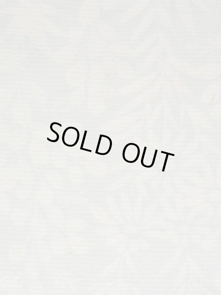 画像13: M0330D  付下げ 女性用着物 撫子柄 シルク(正絹) 淡い 灰色がかった 水色, 花 【中古】 【USED】 【リサイクル】 ★★★☆☆ (13)