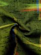 画像11: M0330X Mint  紬 女性用着物  ウール   緑色, 鳥 【中古】 【USED】 【リサイクル】 ★★★★☆ (11)