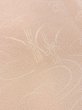 画像11: M0330Y  小紋 女性用着物  シルク（正絹） 淡い 薄い 桃色, 花 【中古】 【USED】 【リサイクル】 ★★★☆☆ (11)