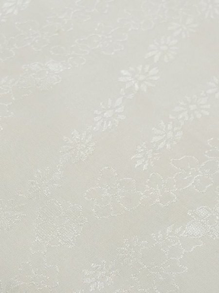 画像10: M0505H  子供用 男性用着物  シルク(正絹)   白,  【中古】 【USED】 【リサイクル】 ★★☆☆☆ (10)