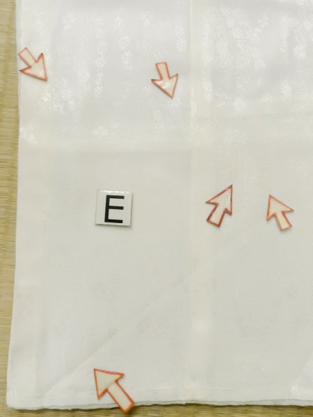 画像18: M0505H  子供用 男性用着物  シルク(正絹)   白,  【中古】 【USED】 【リサイクル】 ★★☆☆☆ (18)