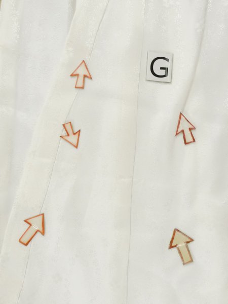 画像20: M0505H  子供用 男性用着物  シルク(正絹)   白,  【中古】 【USED】 【リサイクル】 ★★☆☆☆ (20)