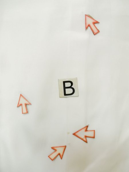 画像10: M0505M  子供用 男性用着物  シルク(正絹)   アイボリー,  【中古】 【USED】 【リサイクル】 ★★☆☆☆ (10)