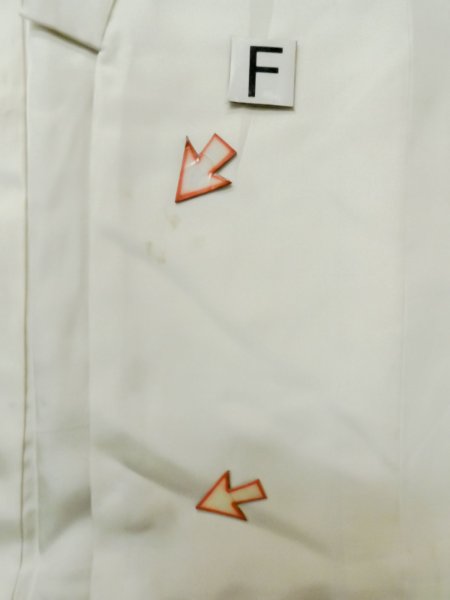 画像14: M0505M  子供用 男性用着物  シルク(正絹)   アイボリー,  【中古】 【USED】 【リサイクル】 ★★☆☆☆ (14)