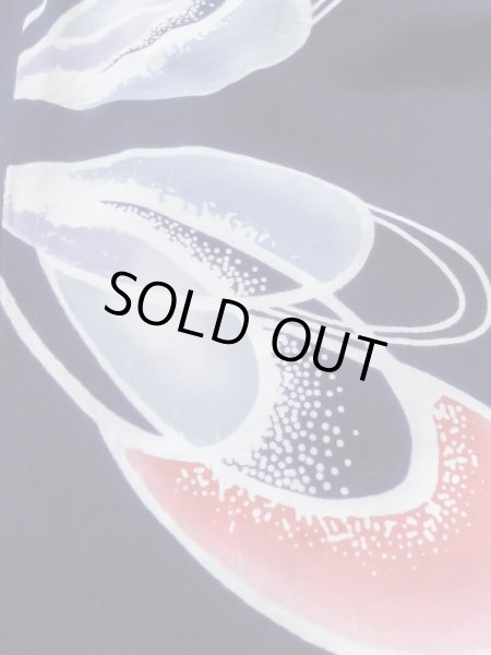 画像6: M0506C  子供用 女性用着物  綿   紺, 線 【中古】 【USED】 【リサイクル】 ★☆☆☆☆ (6)