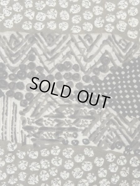 画像5: M0516I  男性用襦袢 男性用着物  綿  深い 茶色, 線 【中古】 【USED】 【リサイクル】 ★☆☆☆☆ (5)