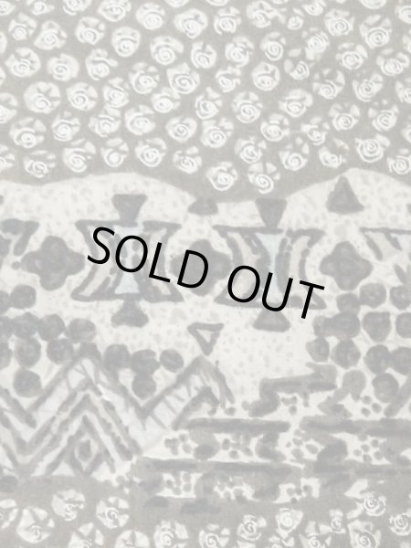 画像6: M0516I  男性用襦袢 男性用着物  綿  深い 茶色, 線 【中古】 【USED】 【リサイクル】 ★☆☆☆☆ (6)