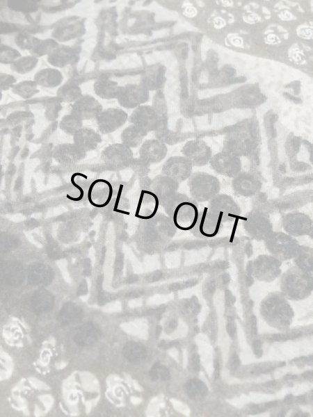 画像10: M0516I  男性用襦袢 男性用着物  綿  深い 茶色, 線 【中古】 【USED】 【リサイクル】 ★☆☆☆☆ (10)