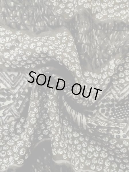 画像11: M0516I  男性用襦袢 男性用着物  綿  深い 茶色, 線 【中古】 【USED】 【リサイクル】 ★☆☆☆☆ (11)