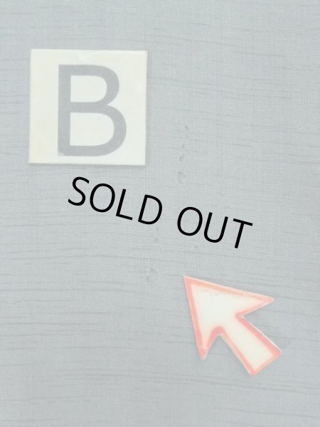 画像16: M0516R  男性用襦袢 男性用着物  ウール  青み 灰色, 橘 【中古】 【USED】 【リサイクル】 ★☆☆☆☆ (16)