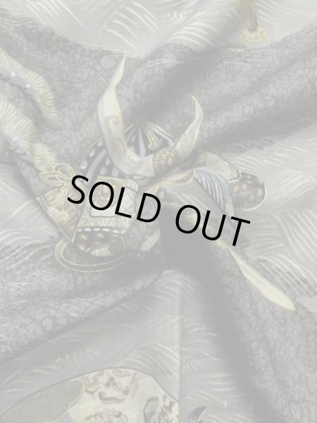 画像12: M0516U  男性用襦袢 男性用着物 兜、貝、矢柄 ウール   灰色, 松/松葉 【中古】 【USED】 【リサイクル】 ★★☆☆☆ (12)