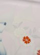 画像9: M0523C 名古屋帯 女性用着物 シルク（正絹）  淡い 桃色 菊 【中古】 【USED】 【リサイクル】 ★★★☆☆ (9)