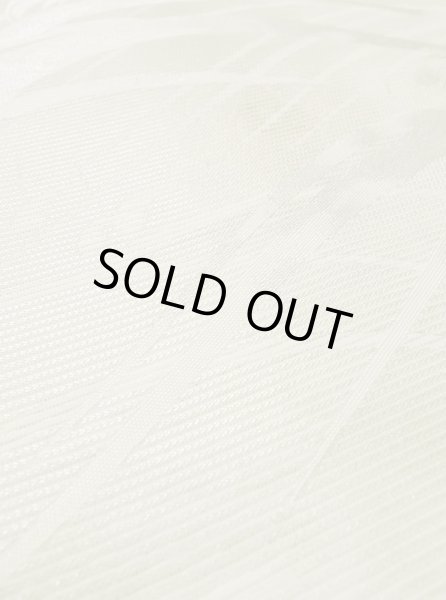 画像7: M0523G 名古屋帯 女性用着物 シルク（正絹）   アイボリー 草 【中古】 【USED】 【リサイクル】 ★★☆☆☆ (7)