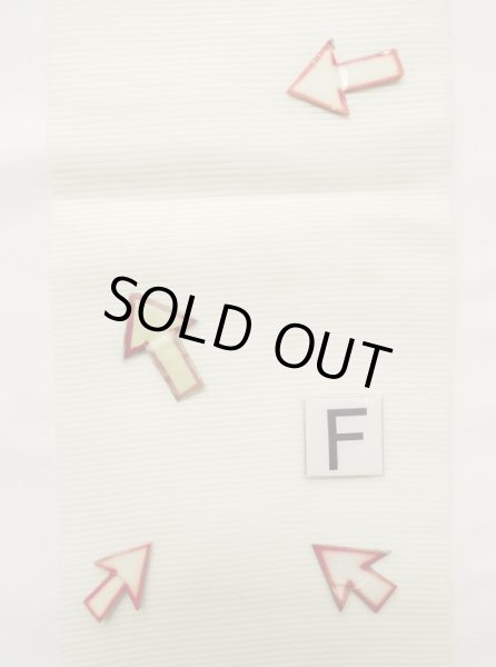 画像16: M0523G 名古屋帯 女性用着物 シルク（正絹）   アイボリー 草 【中古】 【USED】 【リサイクル】 ★★☆☆☆ (16)