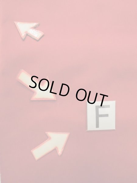 画像16: M0523S 名古屋帯 女性用着物 シルク（正絹）  鮮やか 赤色 ぼたん 【中古】 【USED】 【リサイクル】 ★★☆☆☆ (16)