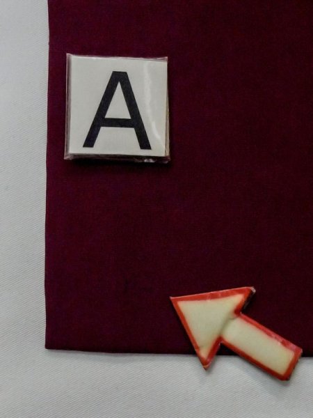 画像9: M0525J 名古屋帯 女性用着物 シルク(正絹)  深い 桃色 ぼたん 【中古】 【USED】 【リサイクル】 ★★☆☆☆ (9)