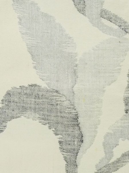 画像4: M0525M 名古屋帯 女性用着物 綿   オフ ホワイト 唐草 【中古】 【USED】 【リサイクル】 ★★☆☆☆ (4)