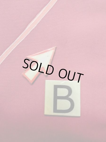 画像13: M0525Q 名古屋帯 女性用着物 シルク（正絹）  赤み 紫色 花 【中古】 【USED】 【リサイクル】 ★★☆☆☆ (13)