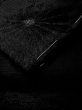 画像12: M0525T 名古屋帯 女性用着物 シルク（正絹）   黒 菊 【中古】 【USED】 【リサイクル】 ★★★☆☆ (12)